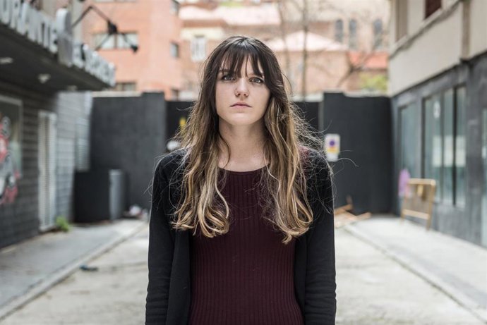 Una de las jóvenes que han participado con su testimonio sobre acoso callejero grupal para el informe de Plan International