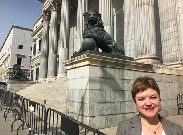 La portavoz socialista del Pacto de Estado contra la Violencia de Género, Lidia Guinart