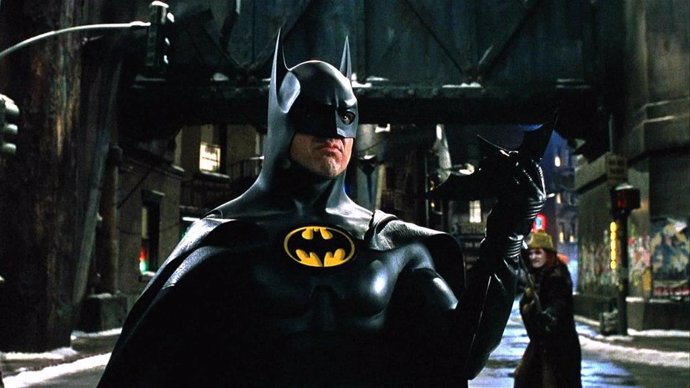     El traje que vistió Michael Keaton en Batman Returns 