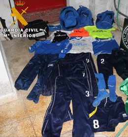 Equipaciones sustraídas