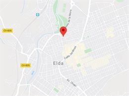 Mapa de Elda (Alicante)