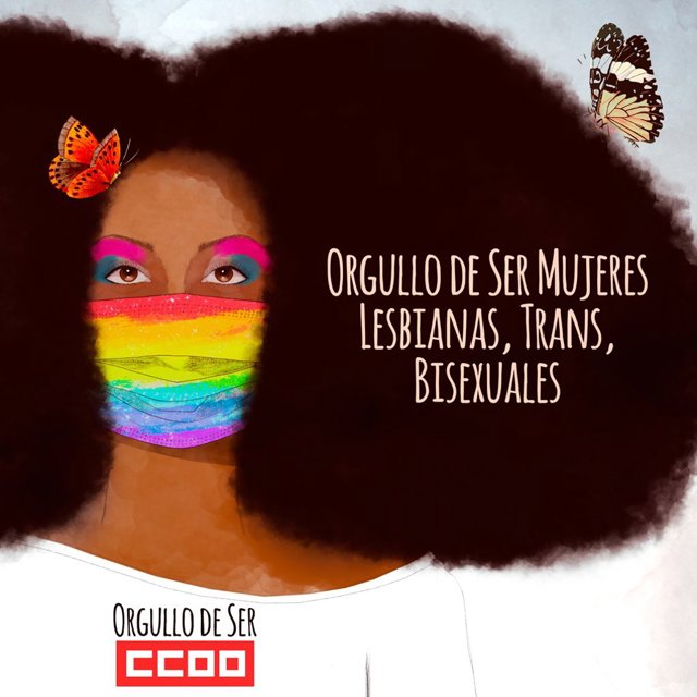 Cartel CCOO Día Orgullo.