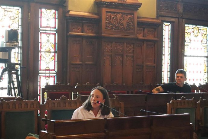 La consejera de Derechos Sociales y Bienestar, Melania Álvarez.