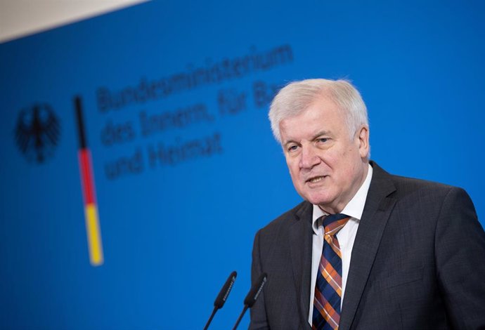 Horst Seehofer, ministro del Interior alemán