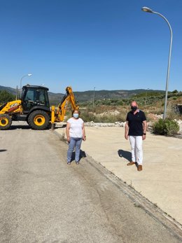 Visita a los terrenos de la RCD.