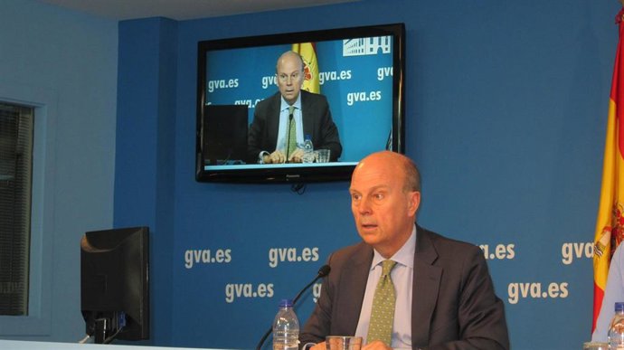 Máximo Buch, conseller de Economía, Industria, Turismo y Empleo. 