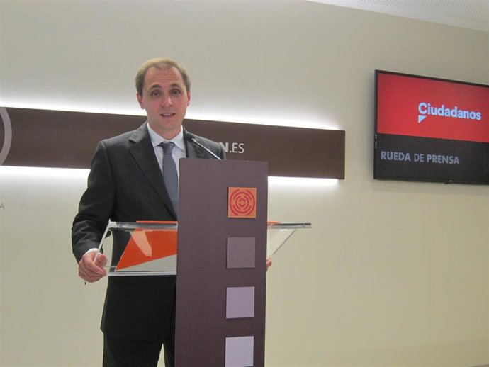 El diputado de Cs, Carlos Trullén