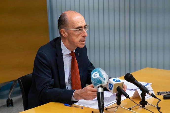 El conselleiro de Sanidade, Jesús Vázquez Almuiña.