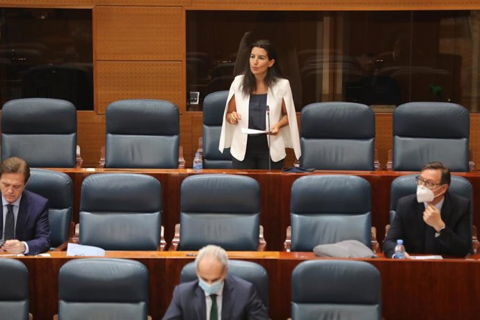 La portavoz de Vox en la Asamblea de Madrid, Rocío Monasterio