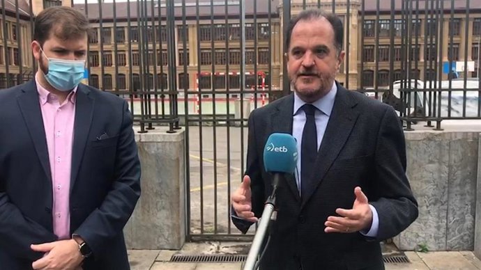 El candidato a lehendakari de PP+Cs, Carlos Iturgaiz.