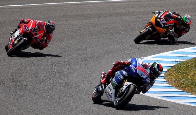 Motos GP en el Circuito de Jerez