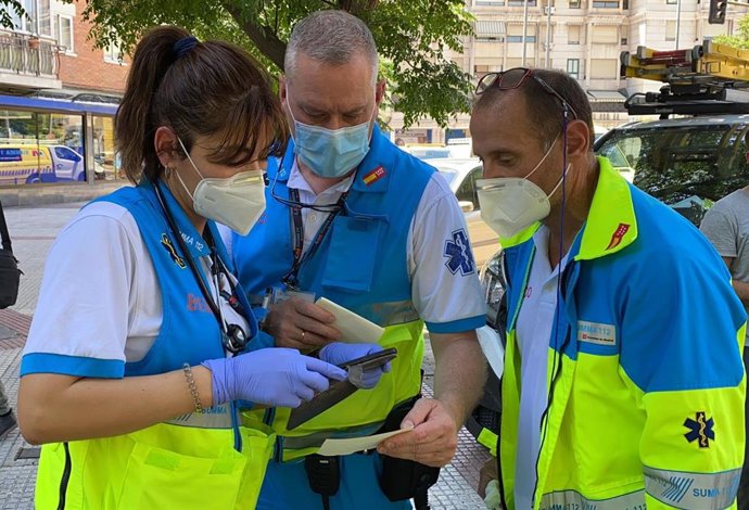 Herido grave un obrero al electrocutarse en un edificio de Torrejón