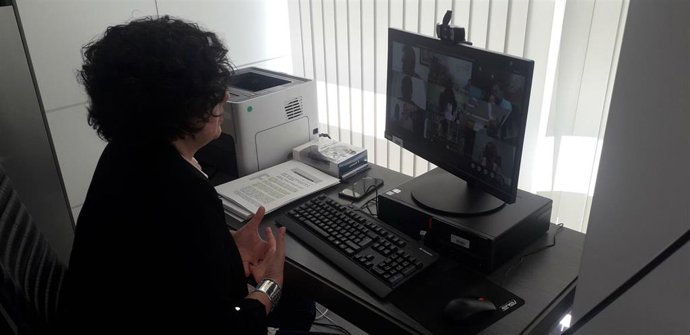 La consejera de Cultura, Berta Piñán