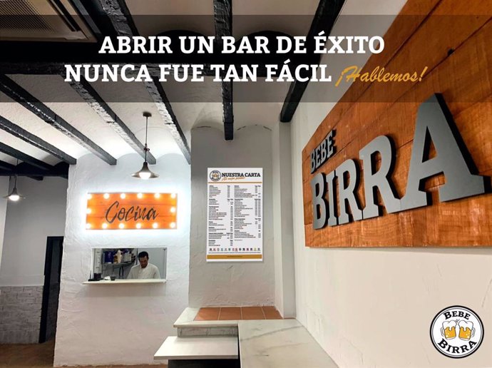 COMUNICADO: BebeBirra, una nueva marca de franquicias de bares y cervecerías que