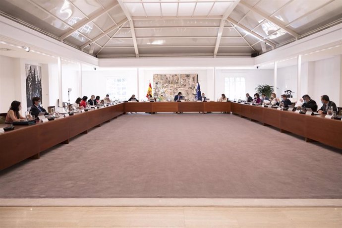 Reunión del Consejo de Ministros este martes, que tiene previsto aprobar el Fondo de Reserva de Garantía para la industria electrointensiva, con el objetivo de mejorar su competitividad, en Madrid (España), a 23 de junio de 2020.