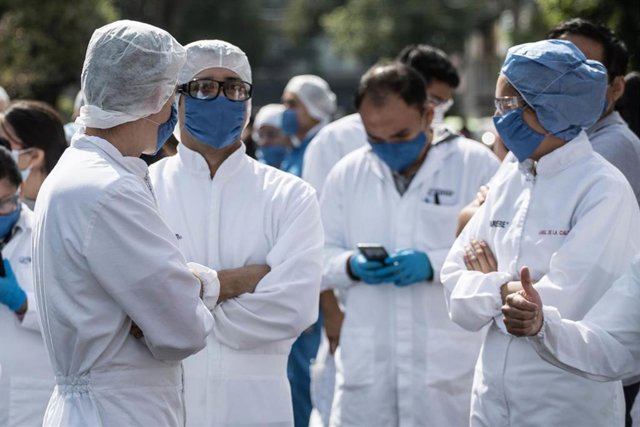 México ha informado de que 39.032 profesionales de la salud han contraído la COVID-19, mientras que hay más de 500 que han fallecido a causa de ella.