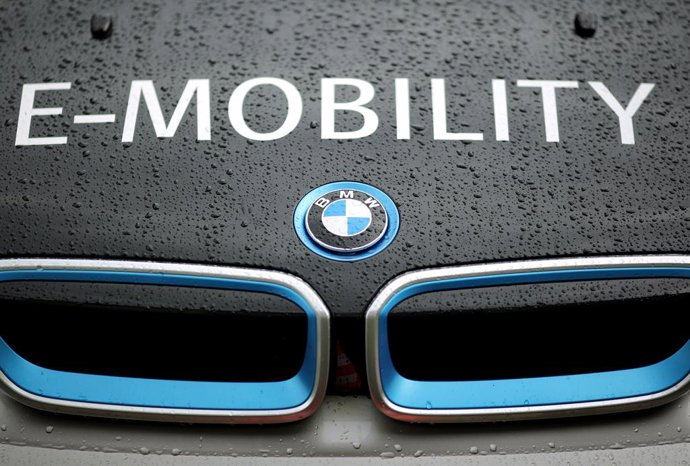 Imagen de un modelo eléctrico de BMW. 