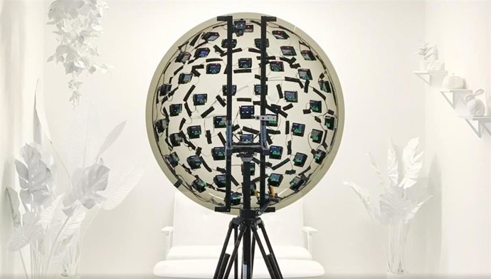 Sistema de vídeo 6DOF, con 46 cámaras, de Google.