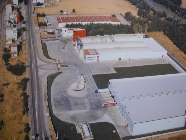 La planta de Pastas Gallo en el Carpio (Córdoba)