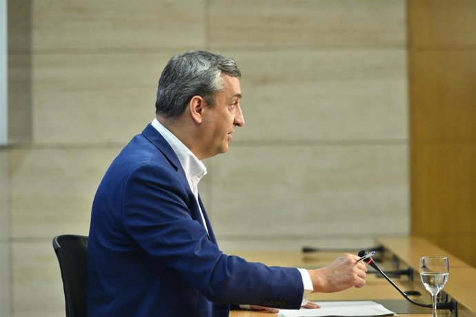 El portavoz del Gobierno de La Rioja, Chus del Río