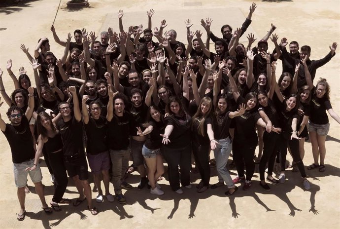 El Joven Coro de Andalucía, foto de archivo