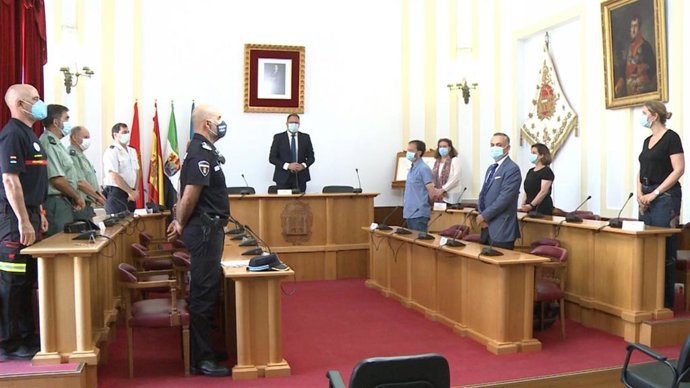 Acto de homenaje en Mérida a víctimas de la Covid-19