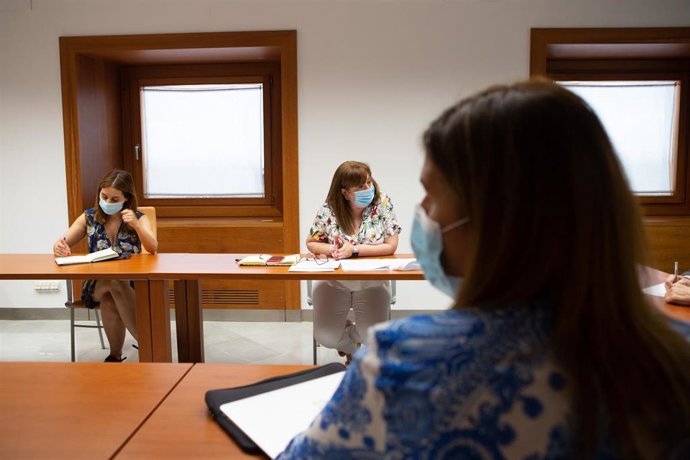 Reunión del PSOE-A con la Asociación de Comedores Escolares de Andalucía.