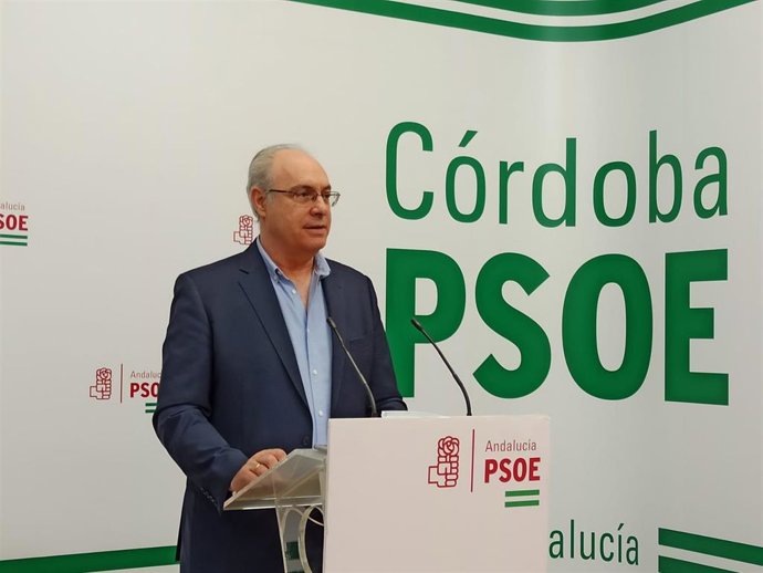 El parlamentario andaluz del PSOE por Córdoba y vocal en la Comisión de Educación y Deporte del Parlamento andaluz, Juan Pablo Durán.