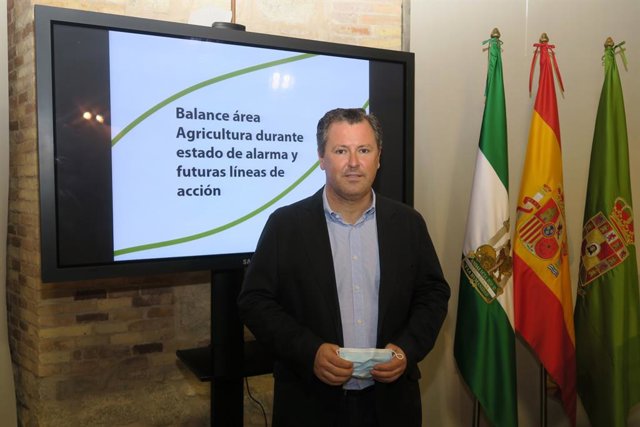 El diputado de Agricultura, Ganadería, Medio Ambiente y Cambio Climático, Pedro Bruno