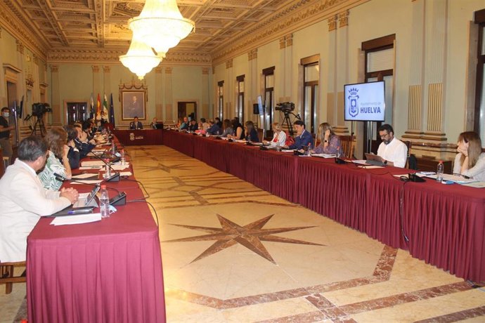 24.6.20 Nota Y Fotos Ayto Huelva (Pleno Junio)