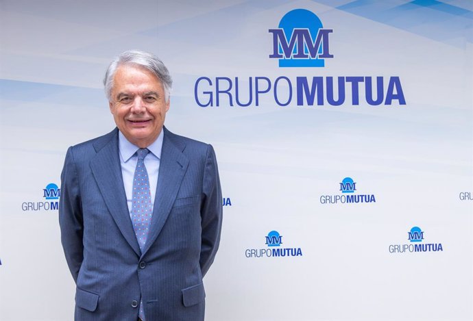 El presidente de Grupo Mutua Madrileña, Ignacio Garralda, en la presentación de resultados de 2019.
