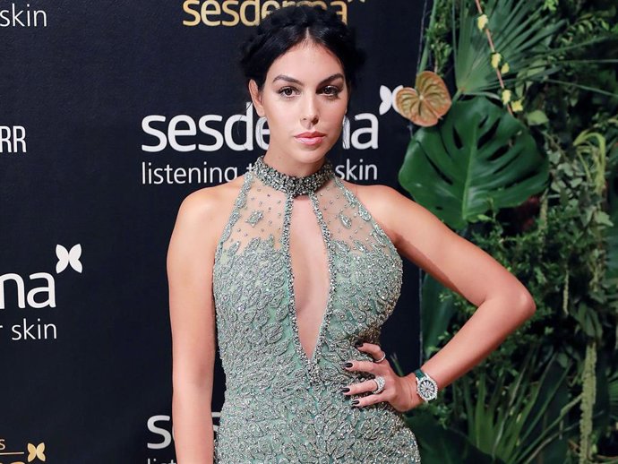 Georgina Rodríguez, en una entrega de premios en Madrid