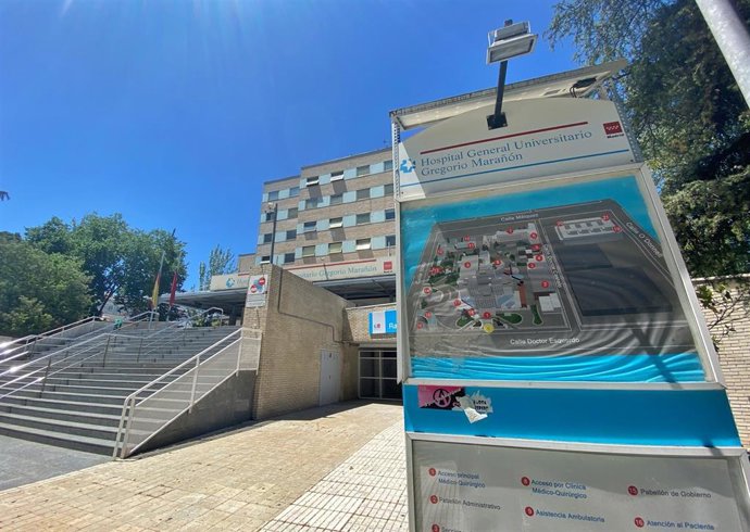 Fachada del Hospital Gregorio Marañón..