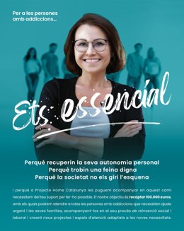 La oenegé ha impulsado la campaña 'Ets Essencial' que tiene como objetivo recaudar 100.000 euros en los próximos cuatro meses