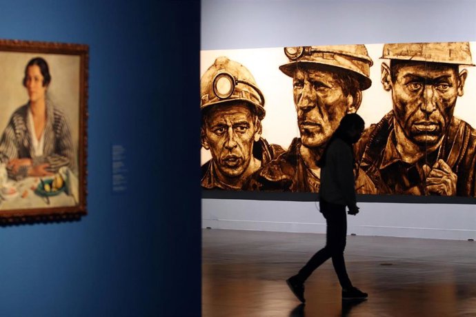 Inauguración de la exposición anual 'Realismo: pasado y presente. Arte y verdad', en el Museo Ruso de Málaga a 23 junio del 2020