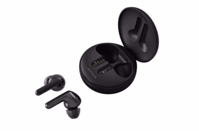 HBS-FN6, los nuevos auriculares inalámbricos de LG con un estuche que los limpia automáticamente mientras se cargan