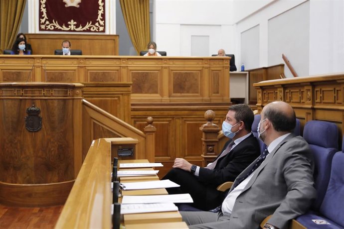 Debate y votación de la toma en consideración de la Proposición de Ley de Medidas Urgentes para la Declaración de Proyectos Prioritarios en Castilla-La Mancha.