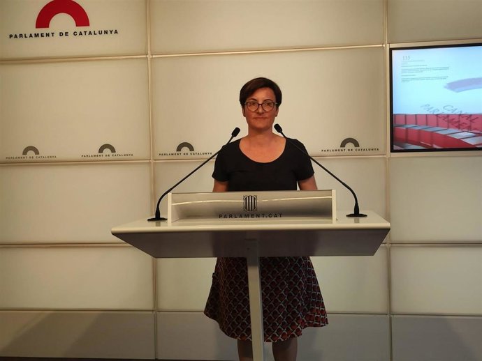 La diputada de los comuns en el Parlament Marta Ribas.