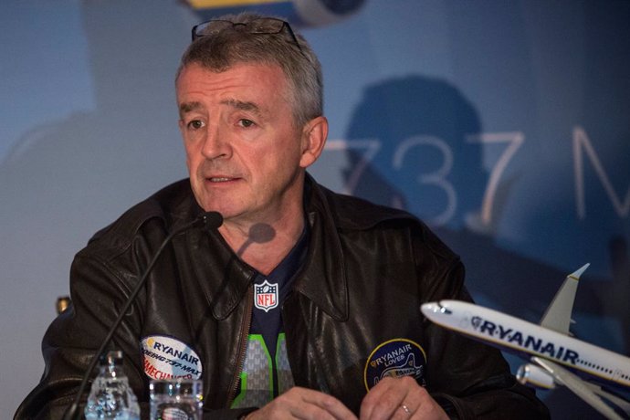 Michael O'Leary, imagen de archivo