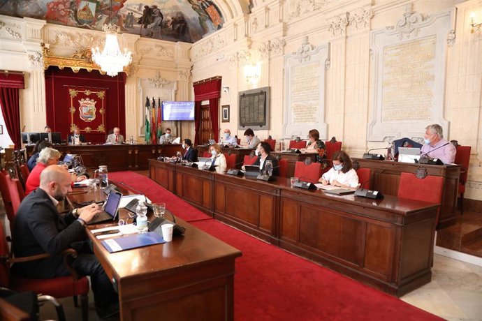 Pleno del Ayuntamiento de Málaga