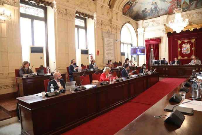 Pleno del Ayuntamiento de Málaga
