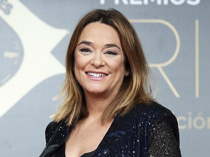 Toñi Moreno attends 'Iris Academia de Television' awards at Nuevo Teatro Alcala on November 18, 2019 in Madrid, Spain.