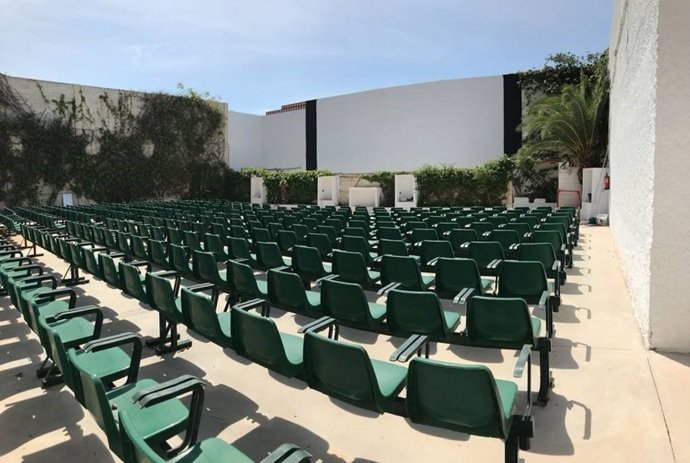 Cine de verano de Aguadulce, en Almería