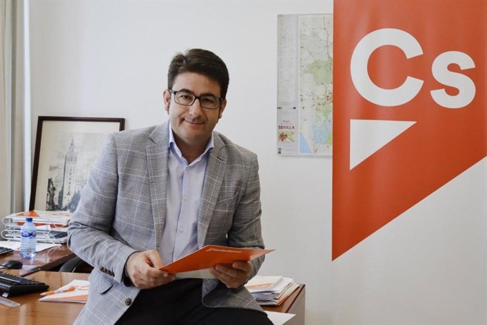 Manuel Benjumea, portavoz de Cs en la Diputación de Sevilla