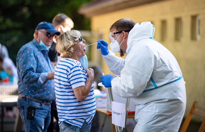 Coronavirus.- Los test masivos entre la población cercana al matadero alemán sol