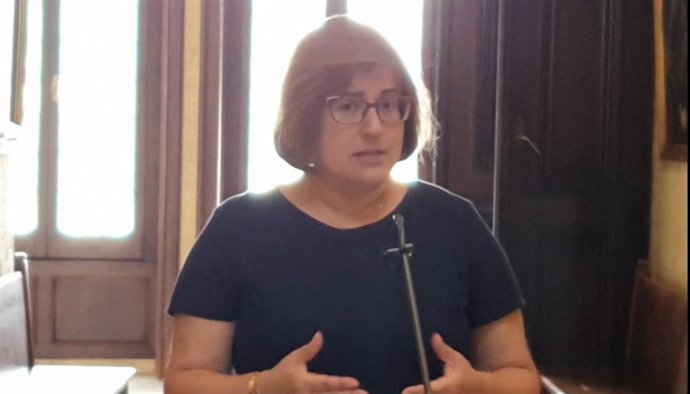 La portavoz del PP en el Ayuntamiento de Palma, Mercedes Celeste.