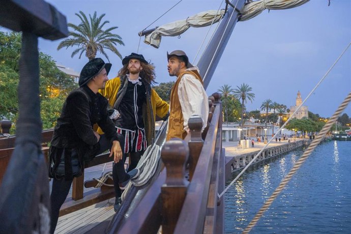 La Fundación Nao Victoria reanuda su actividad tras el confinamiento con visitas guiadas 'VIP' y teatralizadas