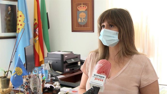 Alcaldesa de Navalmoral de la Mata (Cáceres), Raquel Medina.