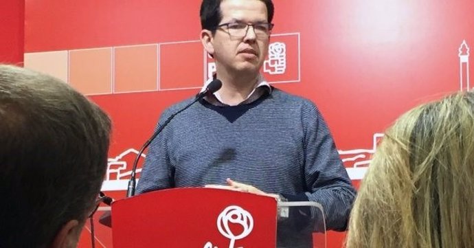 El vicesecretario general de la Ejecutiva local del PSOE, Alejandro Chamorro.