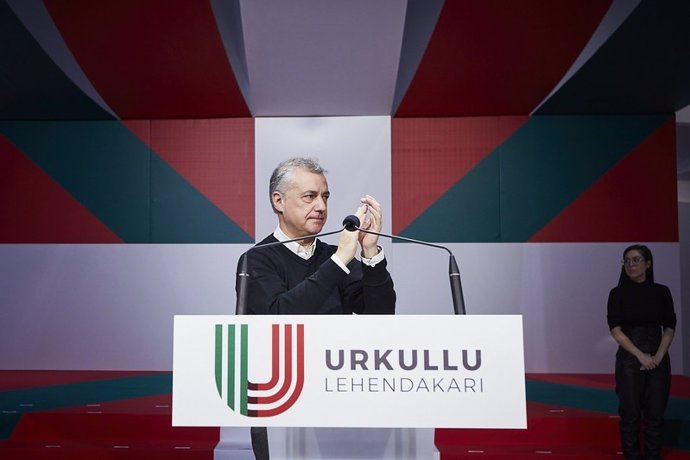 El Lehendakari y candidato a la reelección del PNVm Iñigo Urkullu